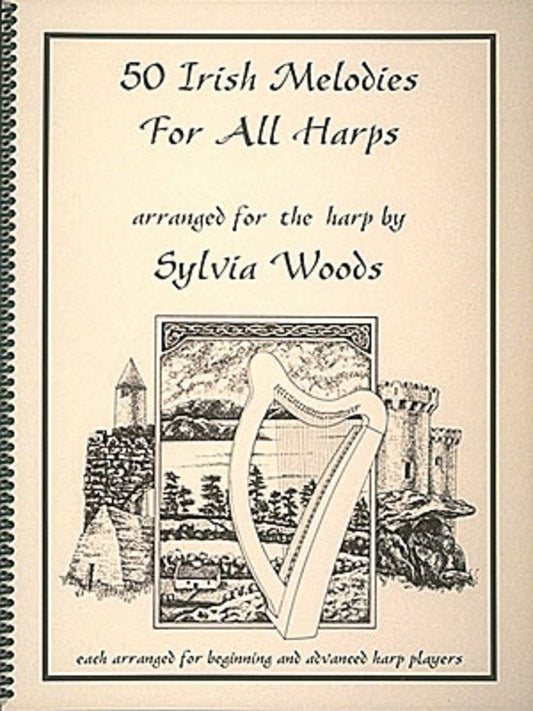 50 Irish Melodies for All Harps (Hal Leonard)
