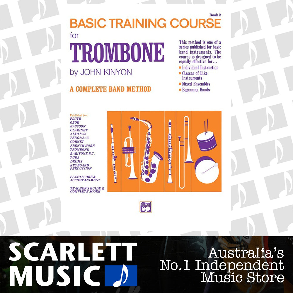 Basic Training Course Book 2 for Trombone — view 2