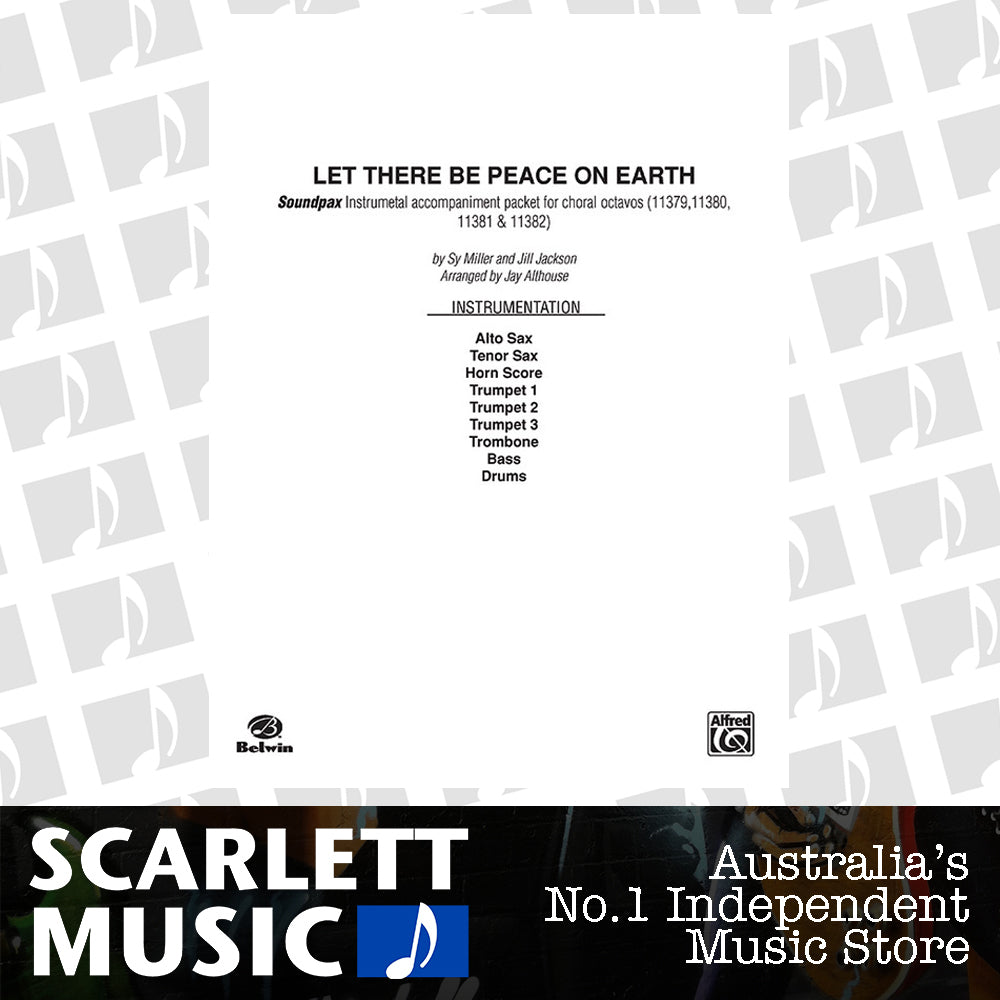 Let There Be Peace On Earth Soundpax Arr Althouse — view 2