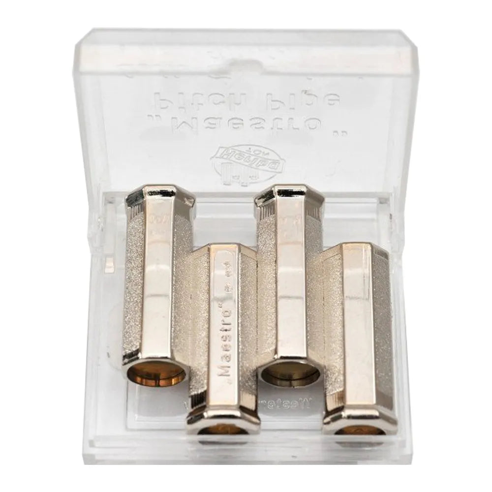 Maestro Ukulele Pitchpipe - Nickel Plated, A-D-F#-B, Made in Germany by Heriba