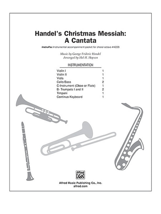 Handels Christmas Messiah Instrupax