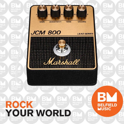 Marshall JCM800 Overdrive Guitar Effects Pedal with Distortion and Noise Gate — view 3
