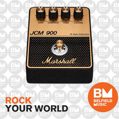 Marshall JCM900 Overdrive Guitar Effects Pedal with Contour Control and Hi Gain Distortion — view 3