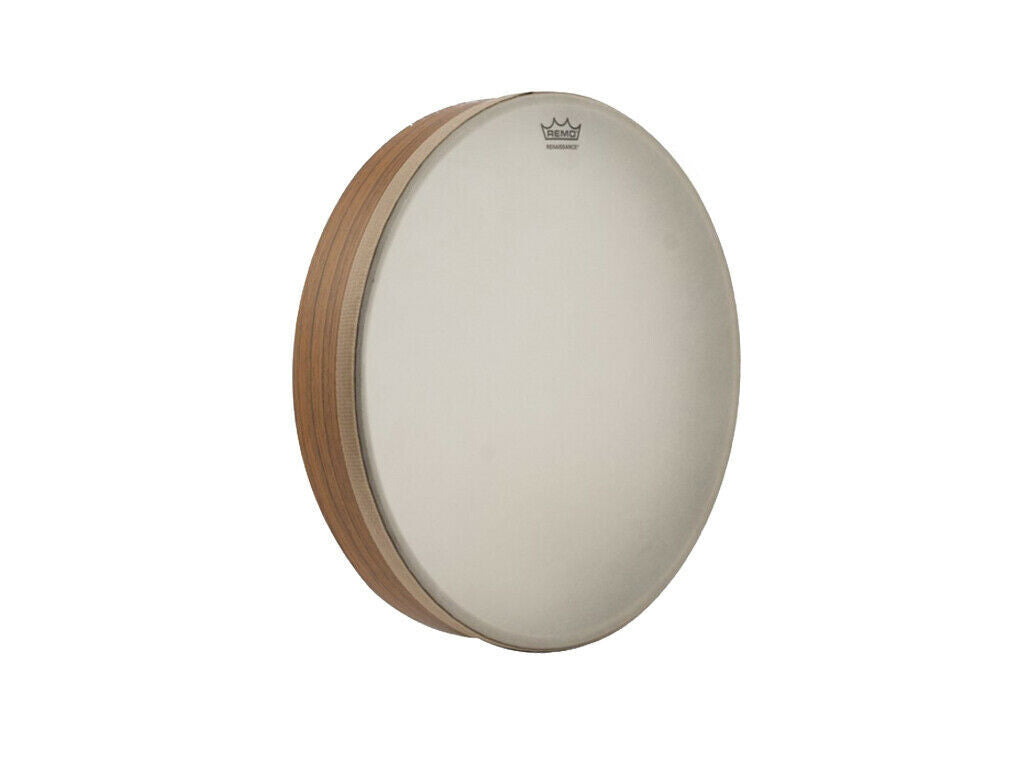 Remo Renaissance Frame Drum 12 InchX 2.5 Inch Weather Resistant Wood Shell & Pretuned