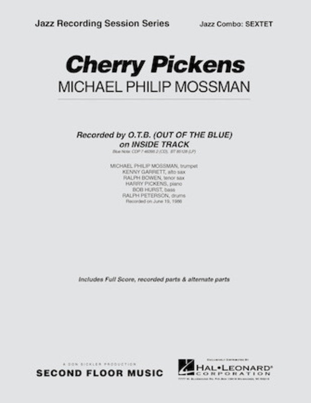 Cherry Pickens Jazz Combo Sextet Sc/Pts Score/Parts