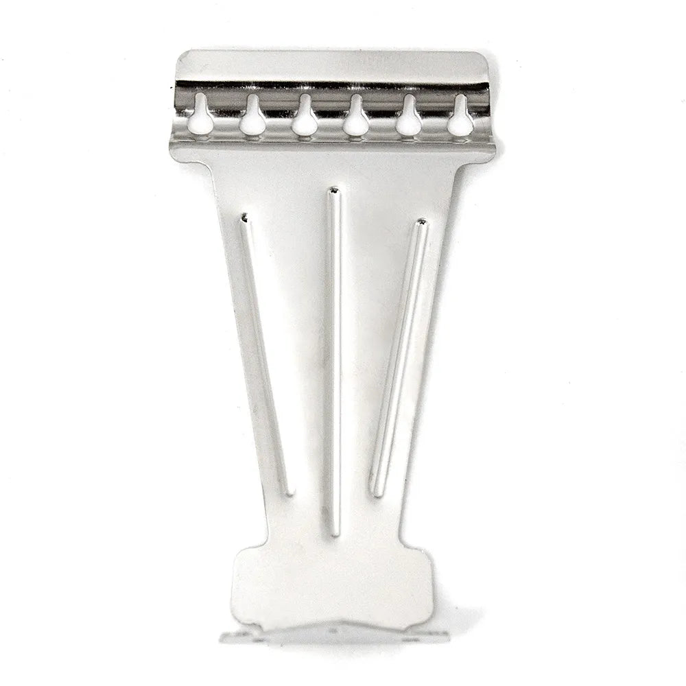 Van Gent Trapeze Guitar Tailpiece 112mm Nickel Steel Made in Germany