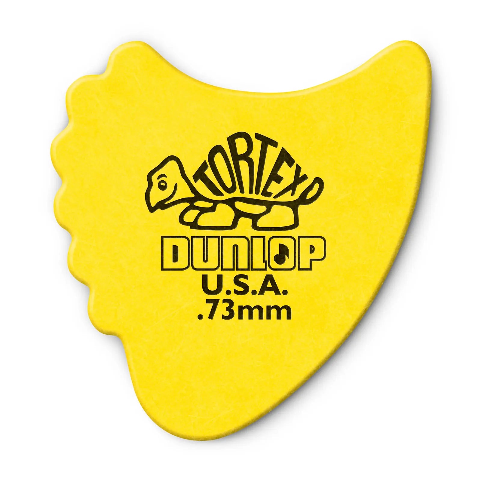 Jim Dunlop 0.73MM Tortex Shark Fins Guitar Pick - Heavy Light Medium Set (Single)