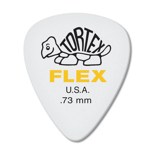 Jim Dunlop .73mm Tortex Flex Standard Guitar Pick (Single)