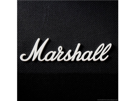 Marshall : Marshall White Logo Large