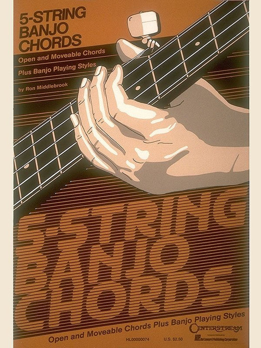 Five-String Banjo Chord Chart (Centerstream Publications)