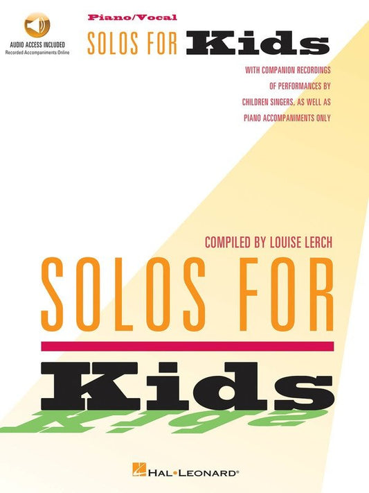 Solos for Kids — Voice, Book/Online Audio (Hal Leonard)