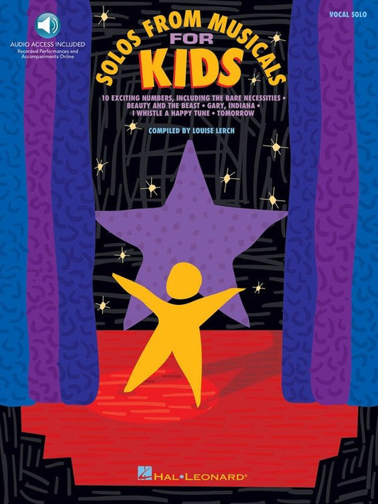 Solos from Musicals for Kids — Book/Online Audio (Hal Leonard)