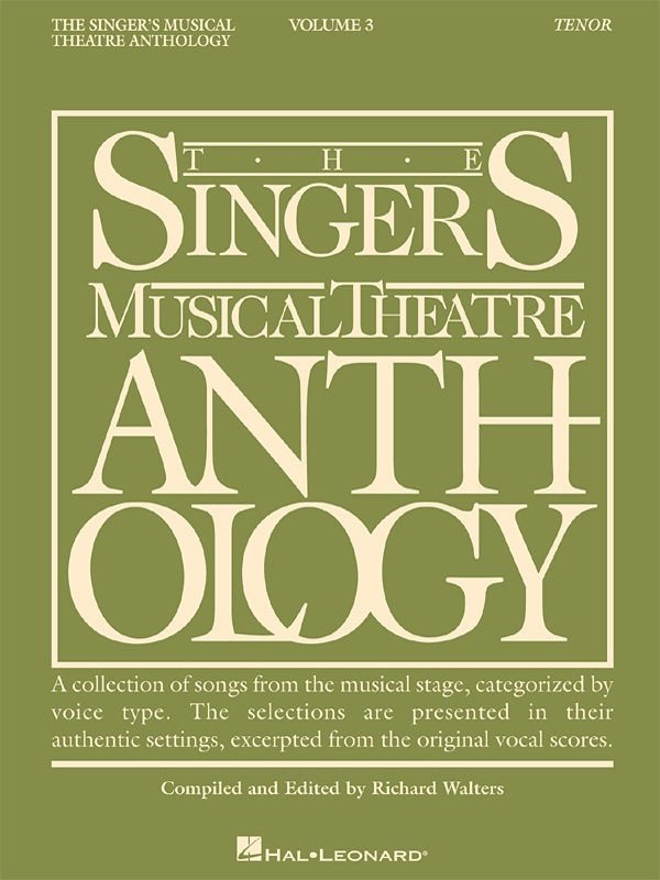 Singer's Musical Theatre Anthology Vol. 3 — Tenor (Hal Leonard)