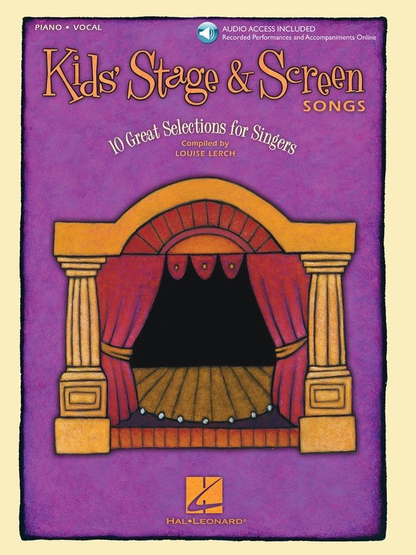 Kids' Stage and Screen Songs — Book/Online Audio (Hal Leonard)