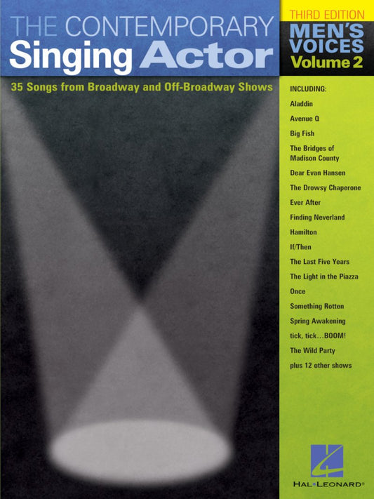 The Contemporary Singing Actor — Men's Voices Vol. 2 (Hal Leonard)