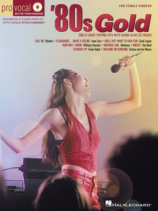 80s Gold — Women's Edition Vol. 4, Book/CD (Hal Leonard, Pro Vocal)