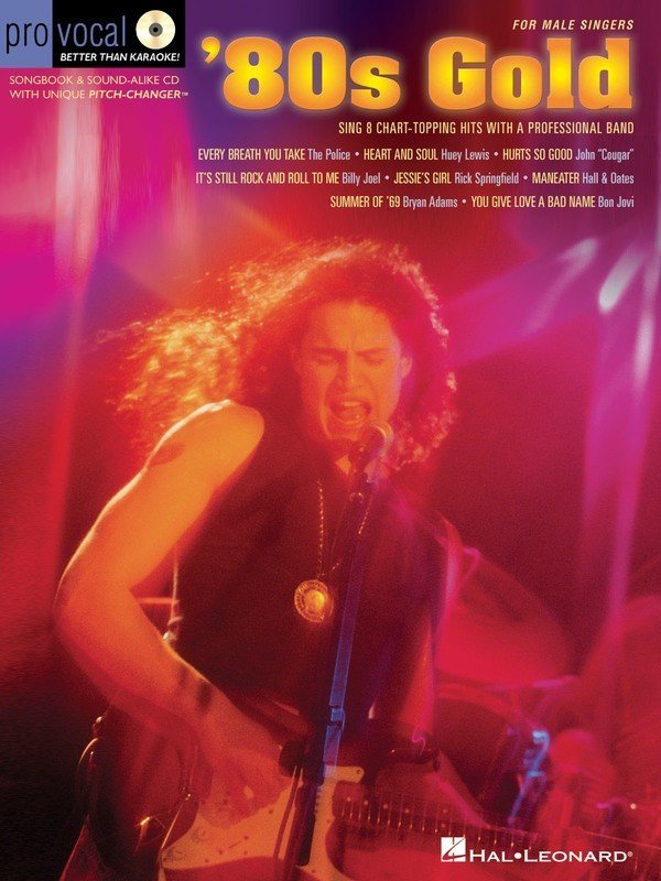 80s Gold — Men's Edition Vol. 4, Book/CD (Hal Leonard, Pro Vocal)