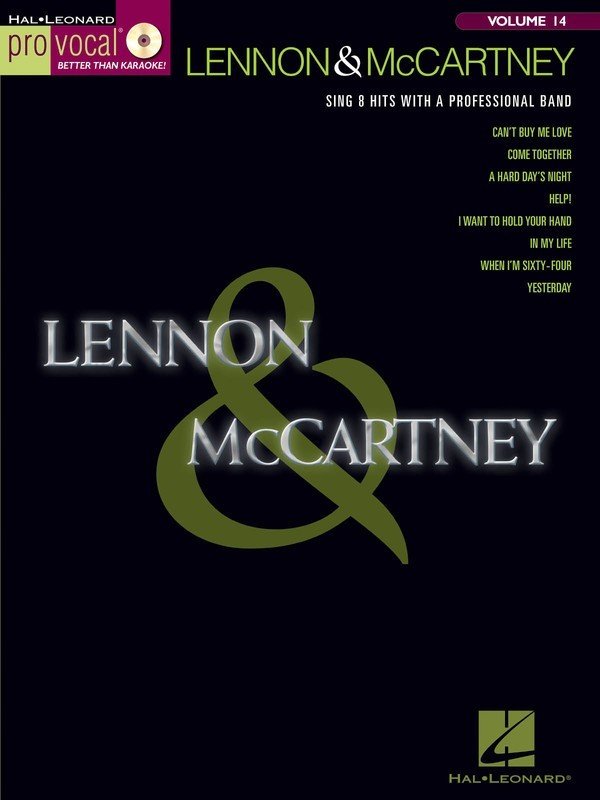 Lennon & McCartney — Pro Vocal Men's Vol. 14, Book/CD (Hal Leonard, Pro Vocal)