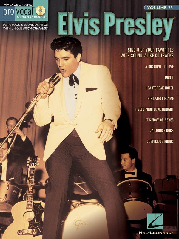 Elvis Presley — Pro Vocal Vol. 23, Book/CD (Hal Leonard, Pro Vocal)