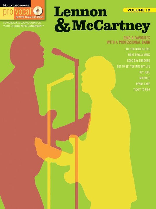 Lennon & McCartney — Pro Vocal Men or Women Vol. 19 (Hal Leonard, Pro Vocal)