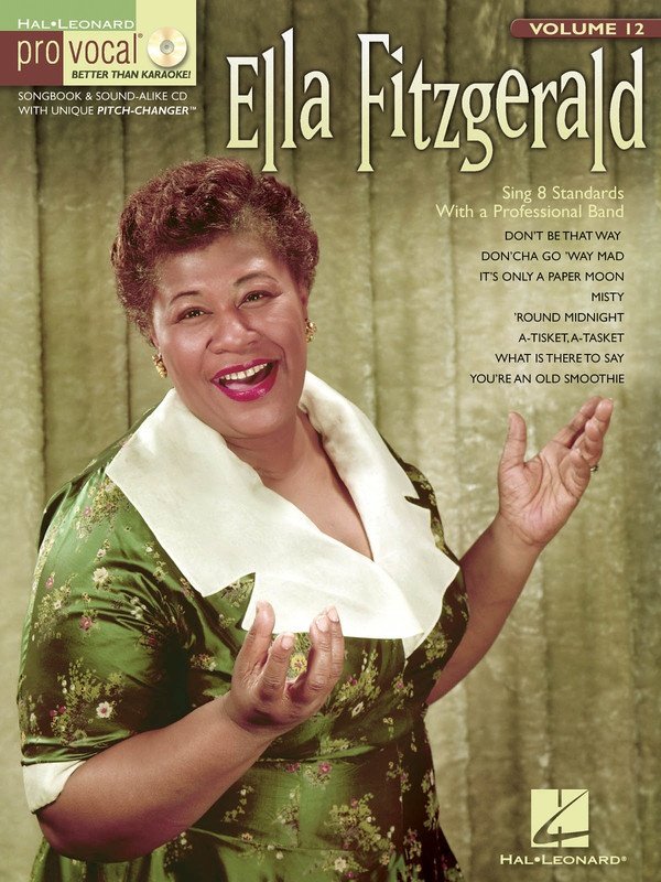 Ella Fitzgerald — Pro Vocal Women's Edition Vol. 12, Book/CD (Hal Leonard, Pro Vocal)