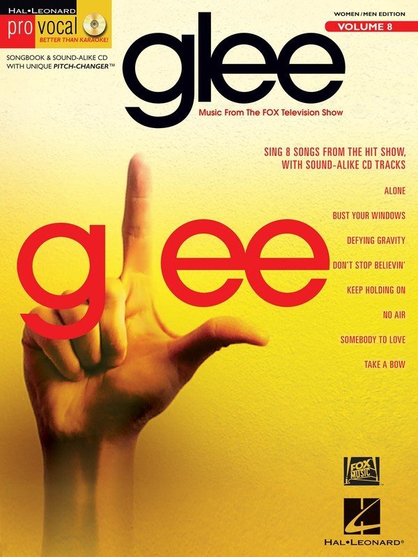 Glee — Pro Vocal Men's & Women's Edition Vol. 8, Book/CD (Hal Leonard, Pro Vocal)
