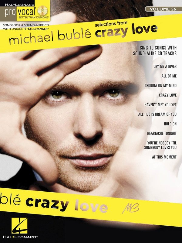 Crazy Love — Pro Vocal Men's Vol. 56, Book/CD (Hal Leonard, Pro Vocal)