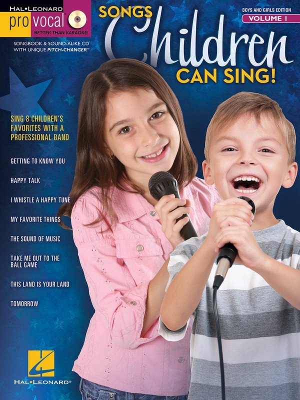 Songs Children Can Sing — Pro Vocal Vol. 1, Book/CD (Hal Leonard, Pro Vocal)