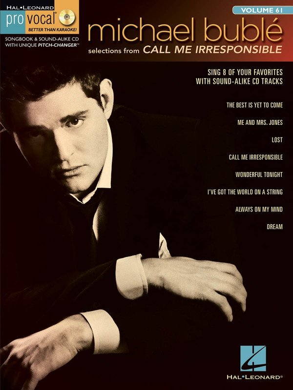 Call Me Irresponsible — Pro Vocal Men's Vol. 61, Book/CD (Hal Leonard, Pro Vocal)