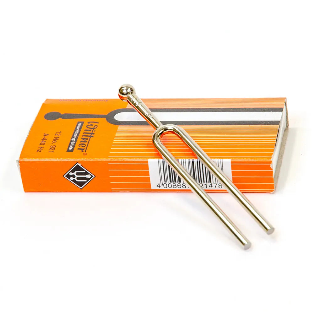 Wittner Tuning Fork - Key of C, Clarissima, Nickel-Plated, Made in Germany