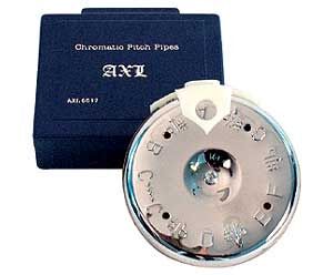 AXL Chromatic Pitch Pipe - Round C-C