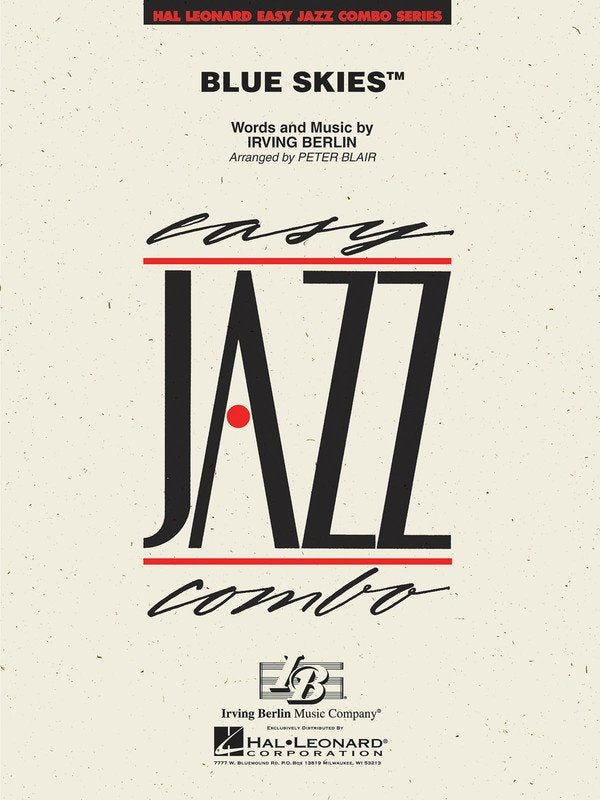 Blue Skies Ejc2 (Hal Leonard)