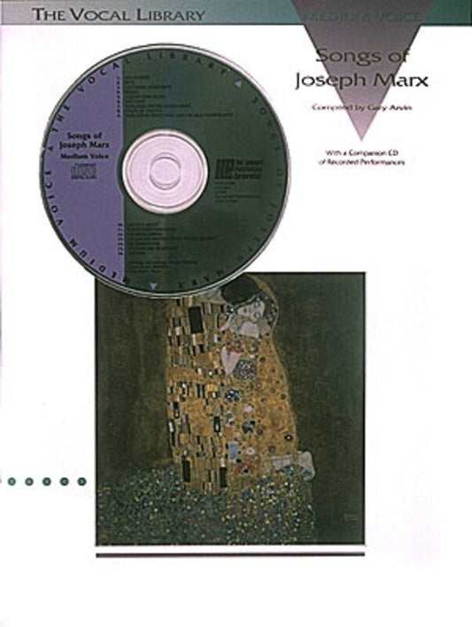 Songs Of Joseph Marx Med Voice Book/CD