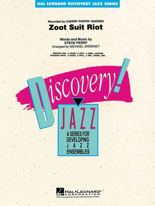 Zoot Suit Riot Discj1.5 (Hal Leonard)