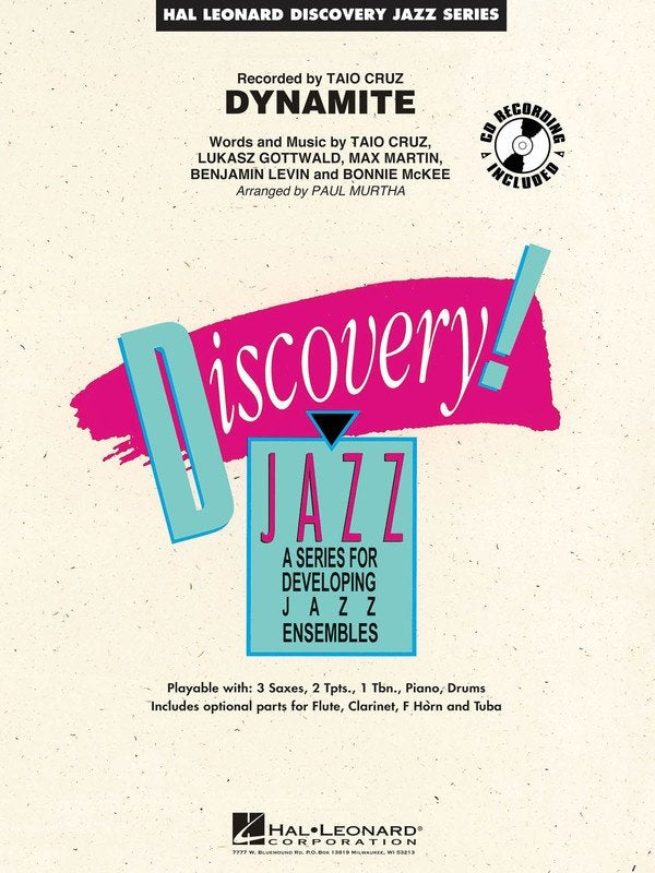 Dynamite — Discovery Jazz Grade 1.5 (Hal Leonard)