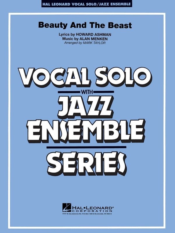 Beauty and the Beast — Vocal Jazz Ensemble Grade 3–4, Score & Parts (Hal Leonard)