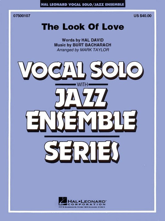 The Look of Love — Vocal Jazz Ensemble Grade 3–4, Score & Parts (Hal Leonard)