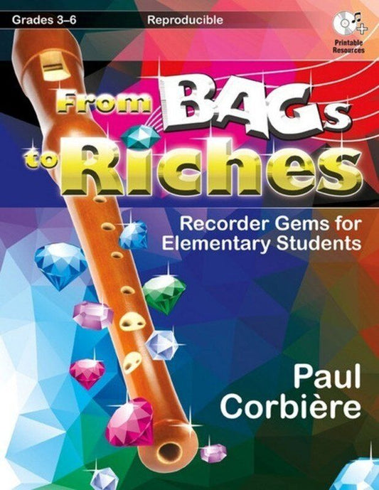From Bags to Riches Recorder Book and CD