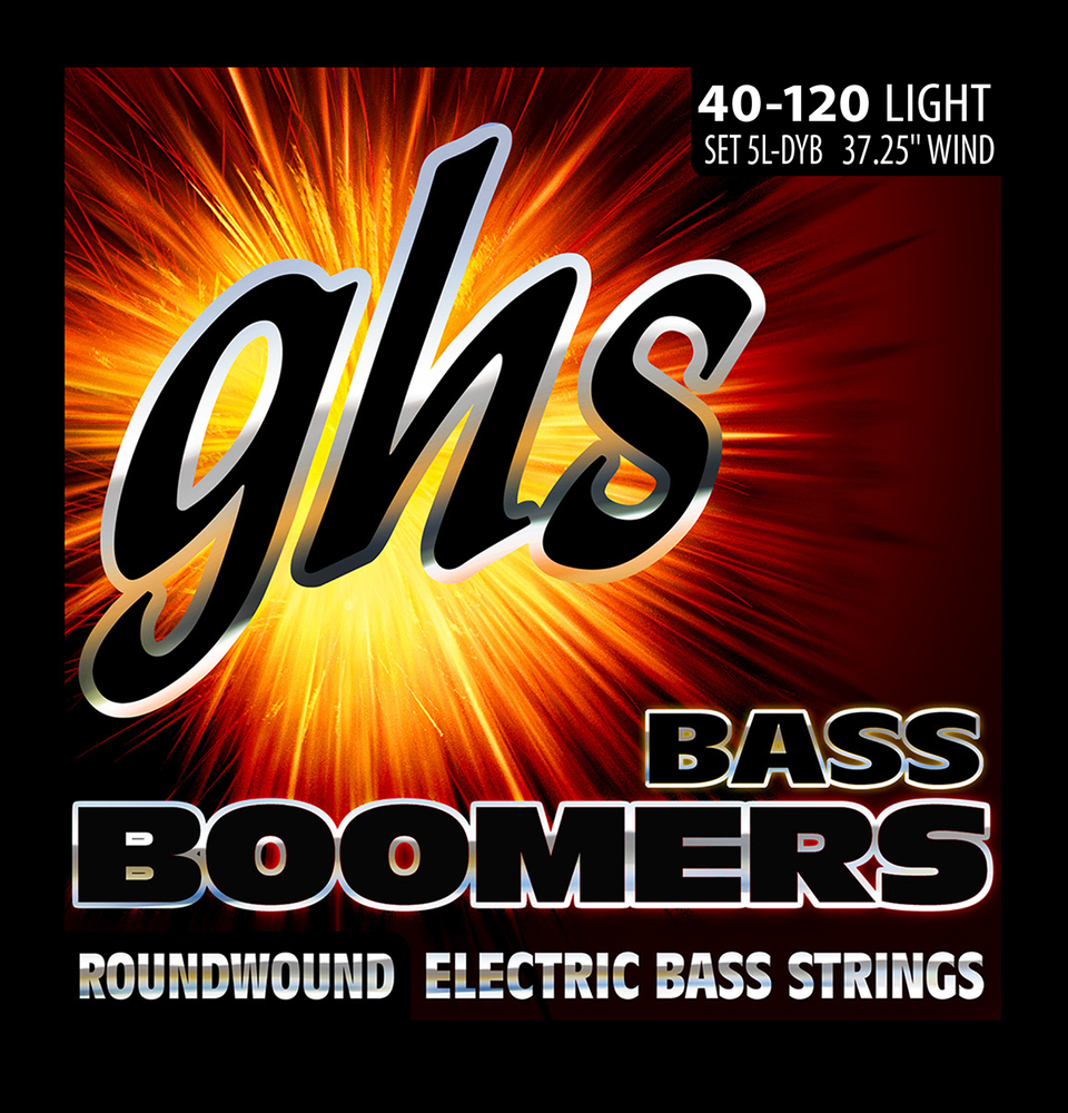 GHS 5L-DYB (40-120) 5 String Bass Boomers