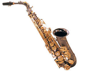 Linley Alto Sax Sandblast Black/Gold