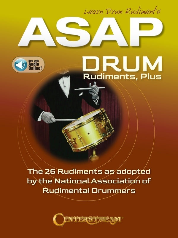 Asap Drum Rudiments Plus Bk/Ola Sftcvr/Online Audio (Drums)