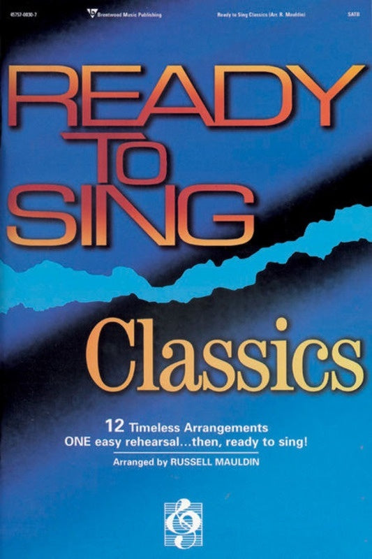 Ready To Sing Classics V1 SATB