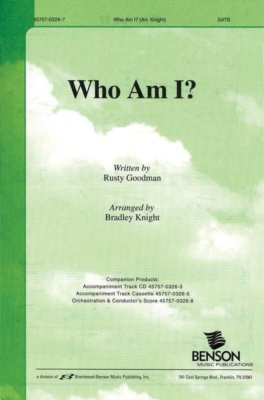 Who Am I? SATB