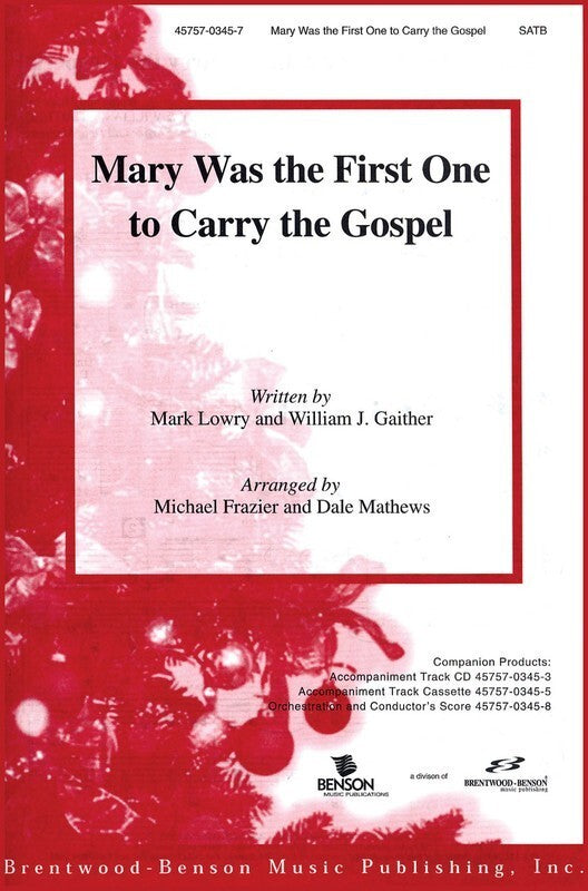 Mary Was The First One SATB