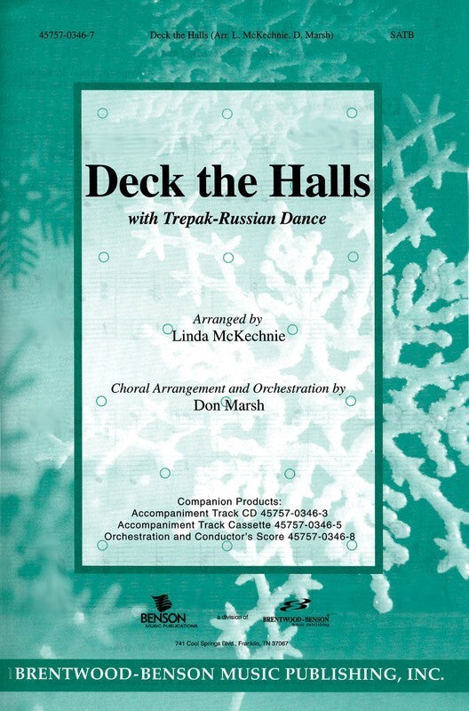 Deck The Halls SATB