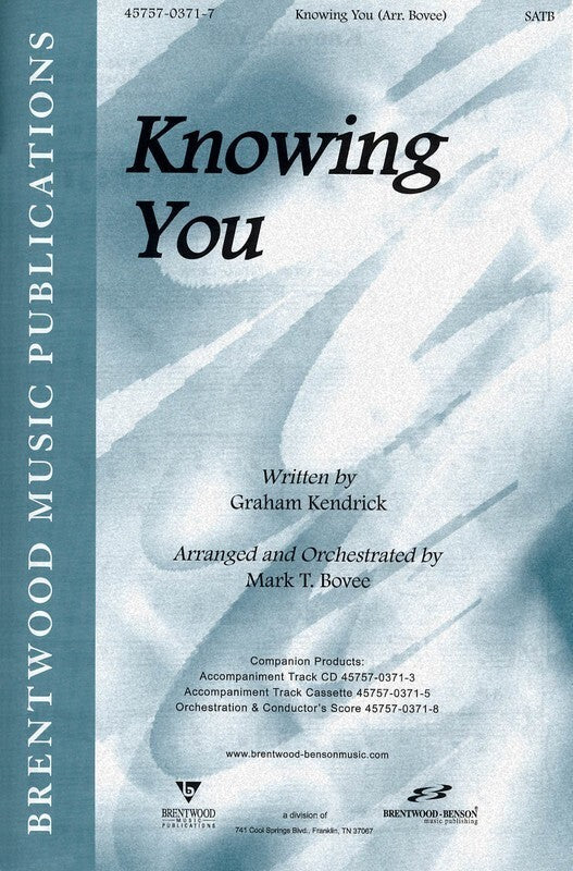 Knowing You SATB