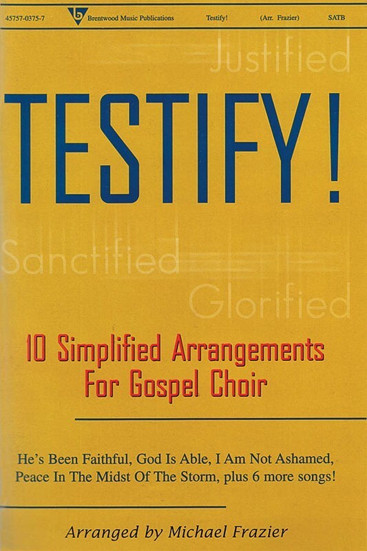 Testify! Choral Book SATB