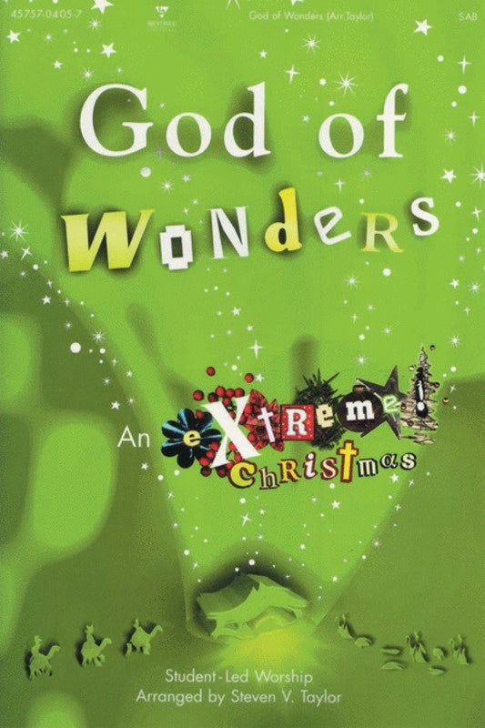 God Of Wonders Book SAB