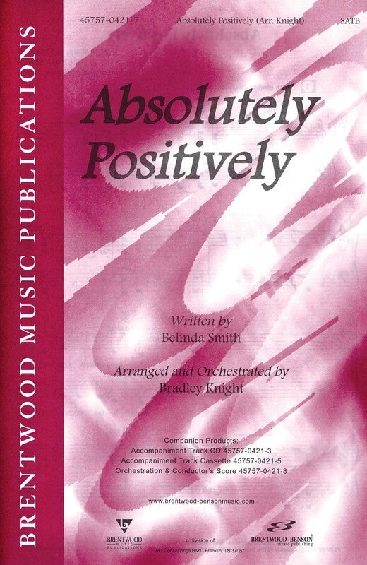 Absolutely Positively SATB