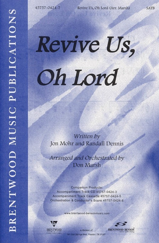 Revive Us Oh Lord SATB
